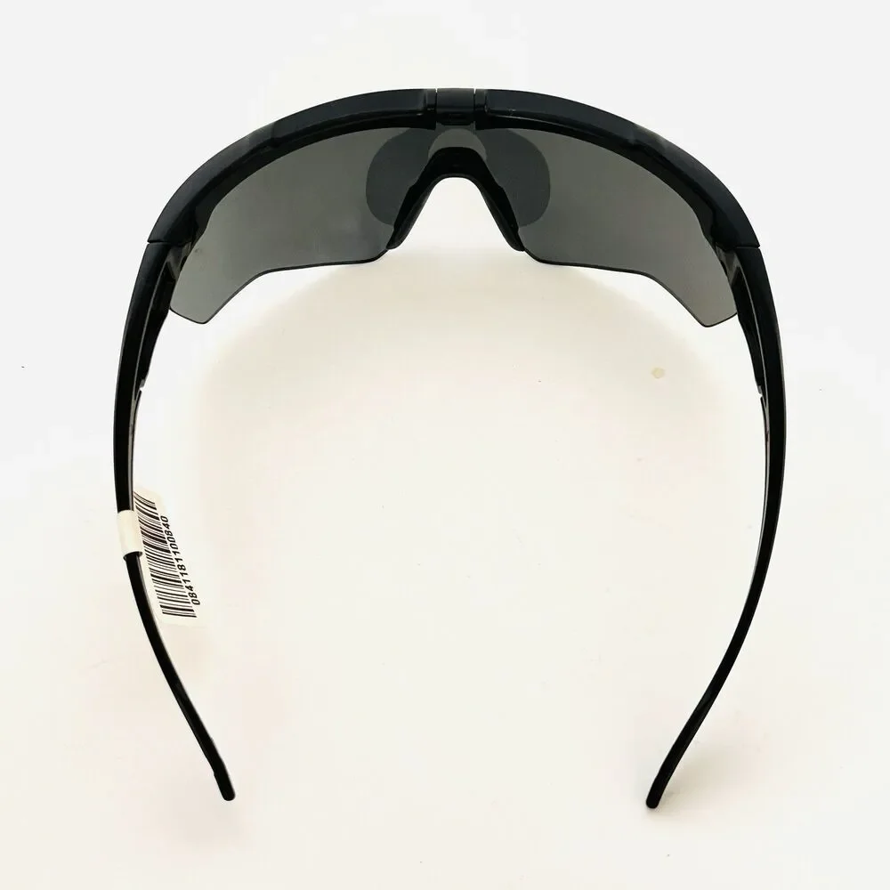 ESS Crossblade E4 Z87 Matte Black Smoked Lens Glasses Sunglasses Safety